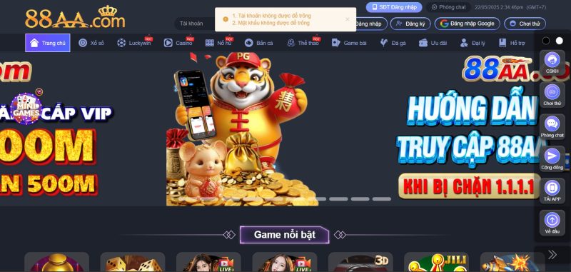 Đăng Nhập AA88 Nhanh Chóng – Truy Cập Tài Khoản An Toàn 24/7

